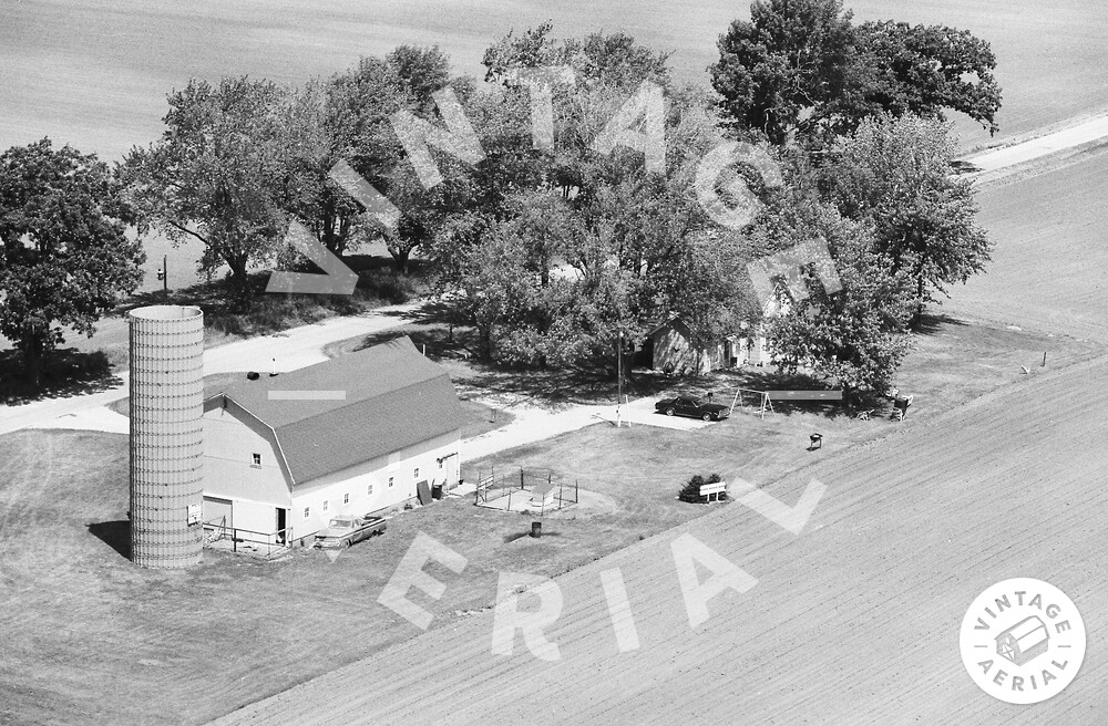 Vintage Aerial Indiana LaPorte County 1978 10ILAP8