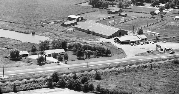 Vintage Aerial photo from 1981 in Lake County, IN