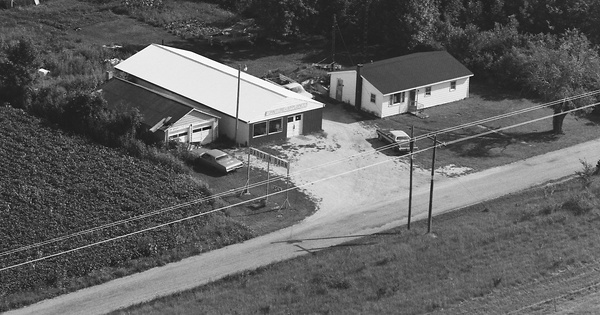 Vintage Aerial photo from 1984 in Miami County, IN