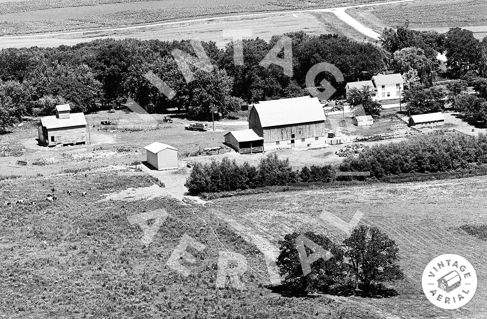 Vintage Aerial Minnesota Goodhue County 1970 70PGO35