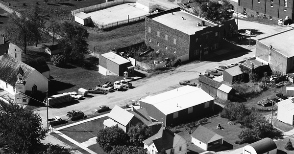 Vintage Aerial photo from 1973 in Poweshiek County, IA