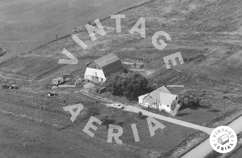 Vintage Aerial Michigan Gladwin County 1979 52KGL17