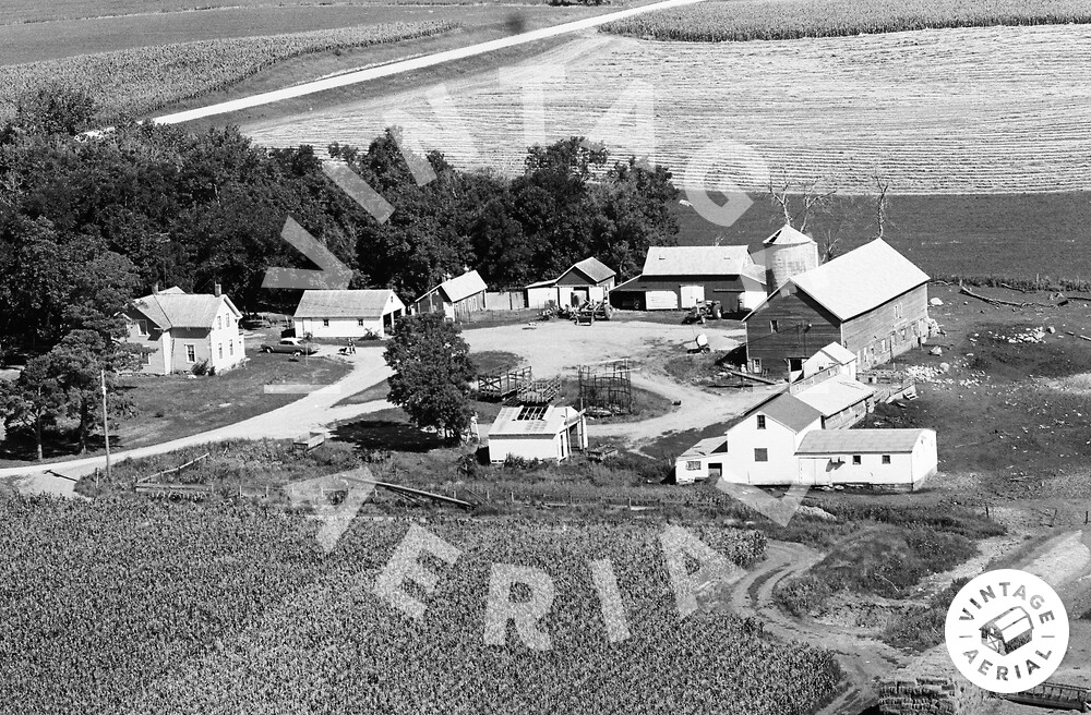 Vintage Aerial Minnesota Meeker County 1970 35PME10