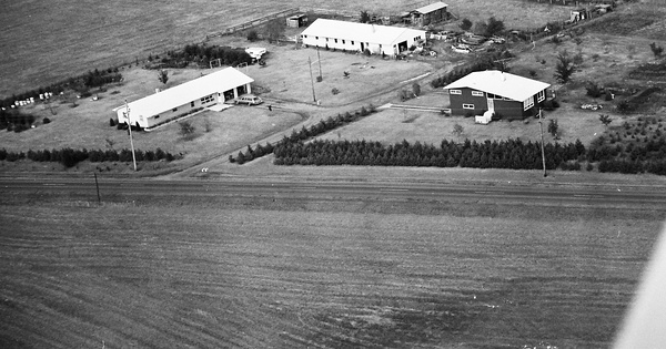 Vintage Aerial photo from 1969 in Sherburne County, MN