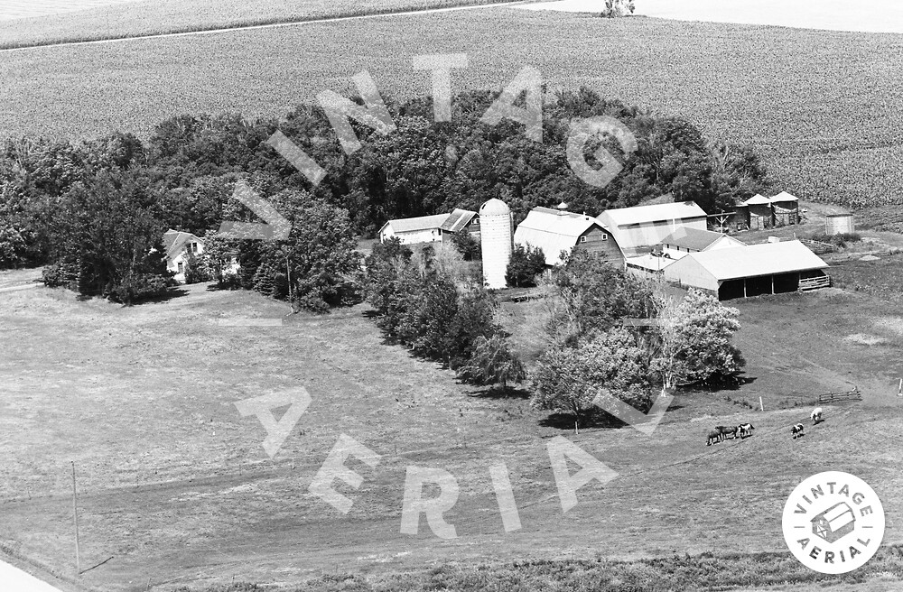 Vintage Aerial Minnesota Renville County 1970 9PRE31