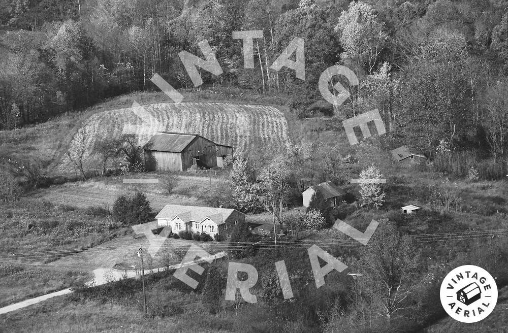 Vintage Aerial Kentucky Russell County 1982 19WRU35