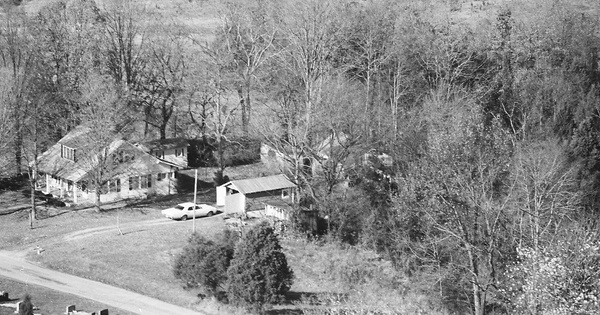 Vintage Aerial photo from 1978 in Metcalfe County, KY
