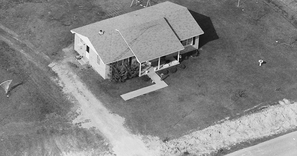 Vintage Aerial photo from 1978 in Edmonson County, KY