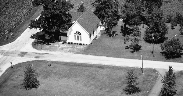 Vintage Aerial photo from 1987 in Howard County, IN