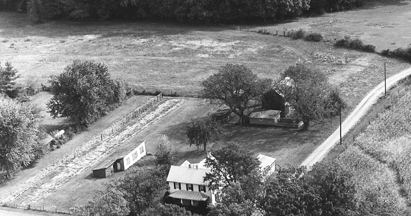 Vintage Aerial photo from 1972 in Howard County, MD
