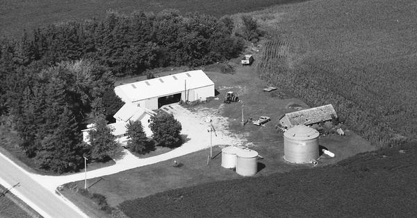 Vintage Aerial photo from 1994 in Humboldt County, IA
