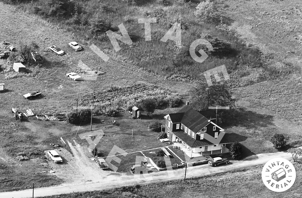 Vintage Aerial Pennsylvania Snyder County 1967 17BSN10