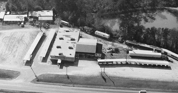 Vintage Aerial photo from 1995 in Caldwell County, NC