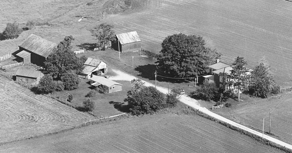 Vintage Aerial photo from 1978 in Fairfield County, OH