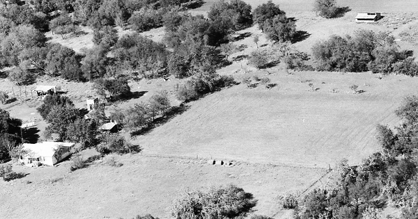Vintage Aerial photo from 1983 in Coryell County, TX