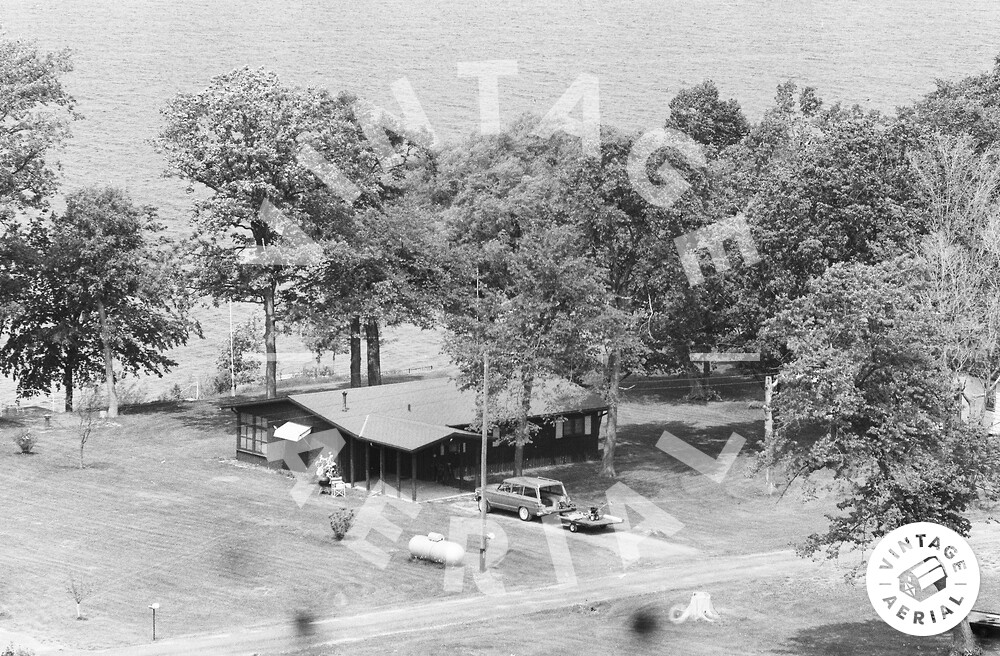 Vintage Aerial Wisconsin Calumet County 1977 28PCA1