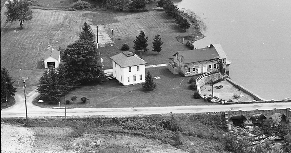 Vintage Aerial photo from 1964 in Crawford County, OH
