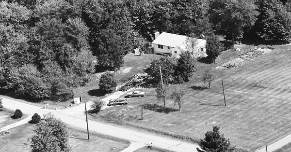 Vintage Aerial photo from 1983 in Geauga County, OH