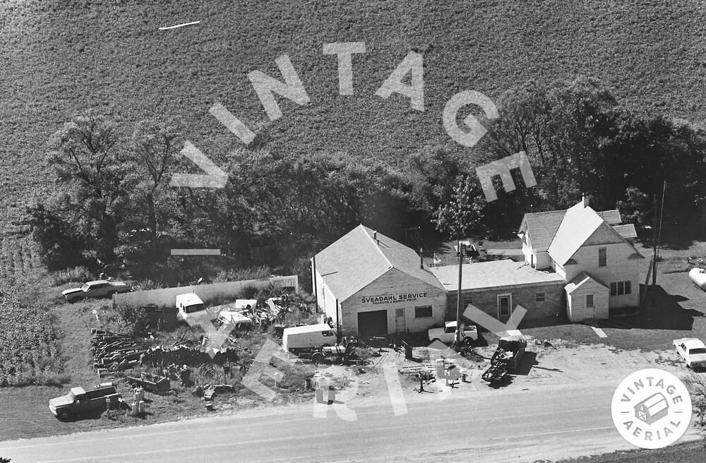 Vintage Aerial Minnesota Watonwan County 1981 4AWAT4