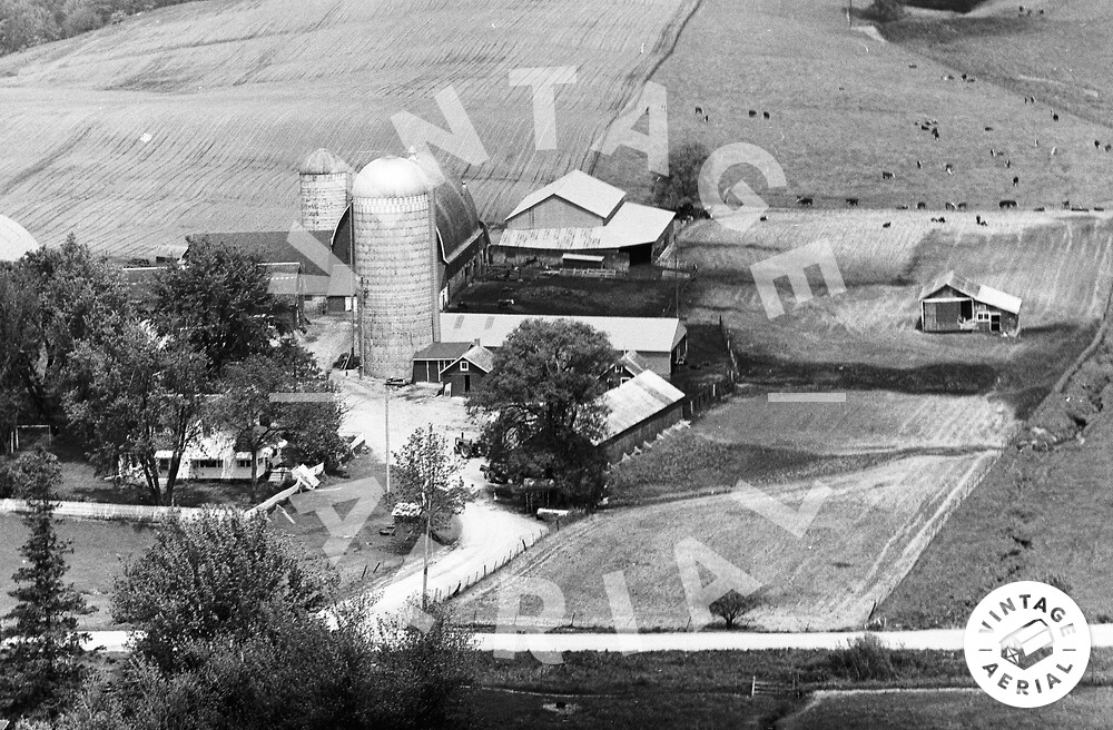 Vintage Aerial Minnesota Wabasha County 1974 22IWA21