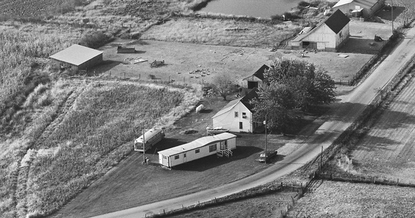 Vintage Aerial photo from 1980 in Pickaway County, OH